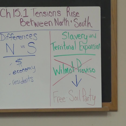 Ch 15 Sect 1 Tensions Rise Between North and 