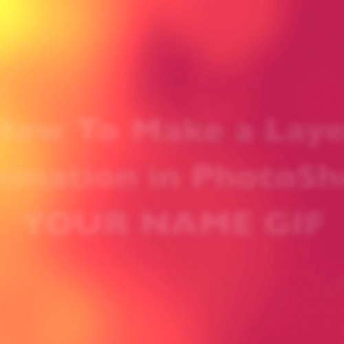PhotoShop CS5 How To create a Layer Animation