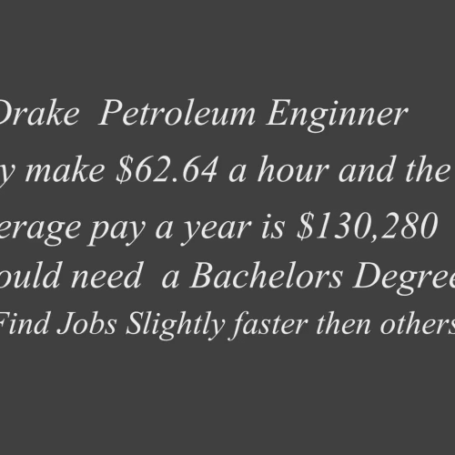 Petroleum Drake