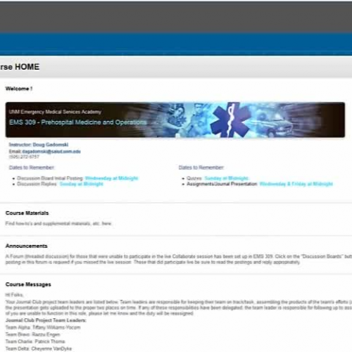 Viewing Rubrics screeencast