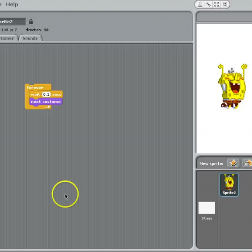 Sprite from Sprite Sheet