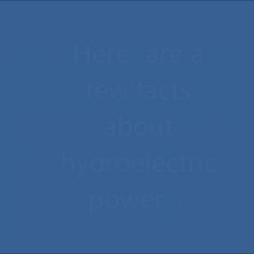 Hydroelectric Power