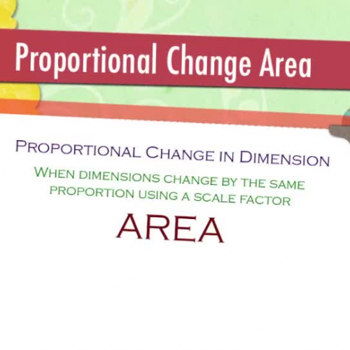 Proportional Change Area