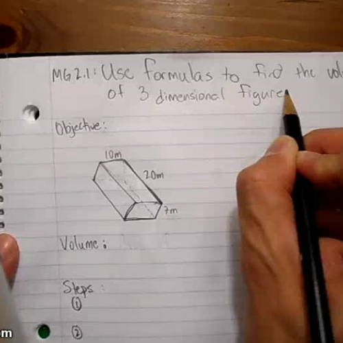 Volume of a Rectangular Prism