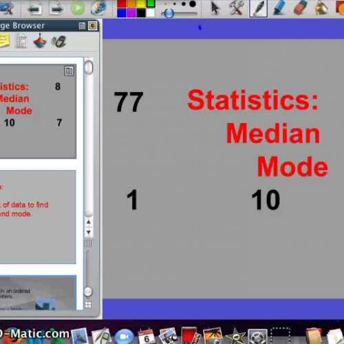 Median and Mode Video