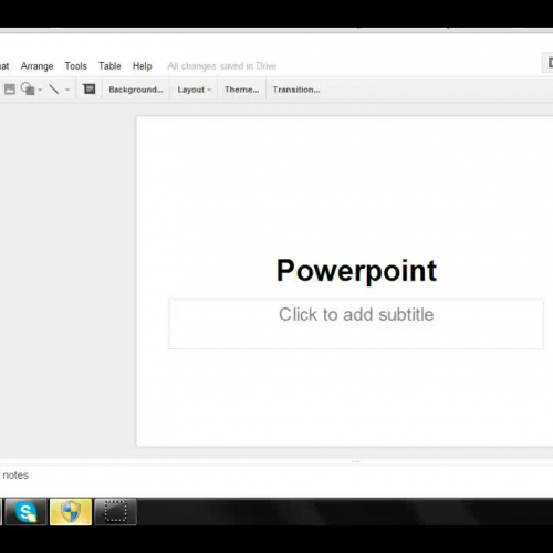 Uploading Powerpoint from Google onto Canvas