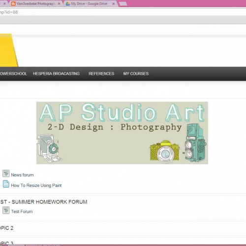 AP - Posting Your Summer Homework