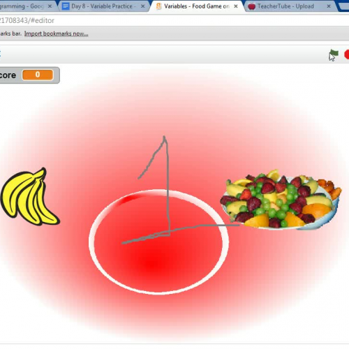 Scratch - Variables - Food Game - Intro
