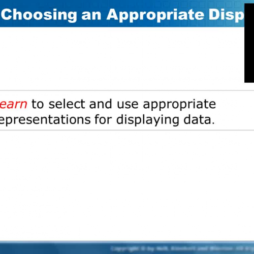 Lessons 7-7 &amp; 9-8