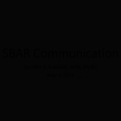 SBAR Communication2