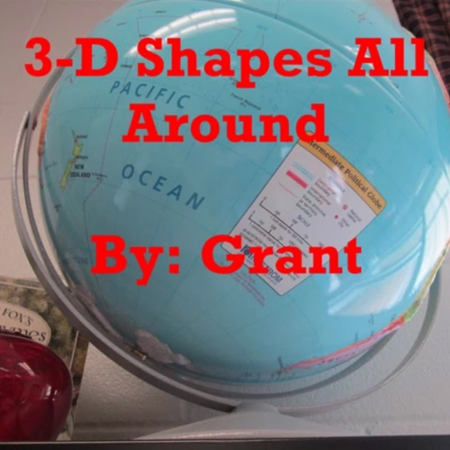 3D Shapes- Third Grade