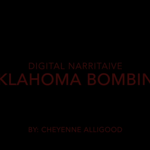 Oklahoma Bombing By Cheyenne Alligood