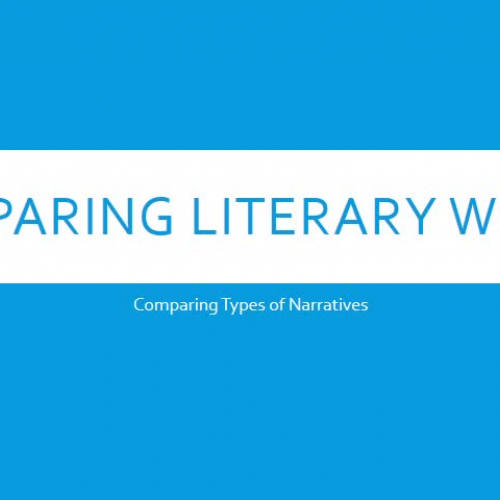 Comparing Types of Narratives