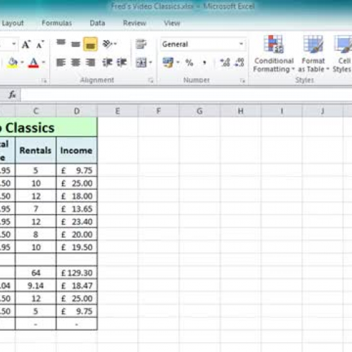 Excel 2010 Tutorial For Beginners #8 - Condit