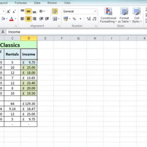 Excel 2010 Tutorial For Beginners #9 - Condit