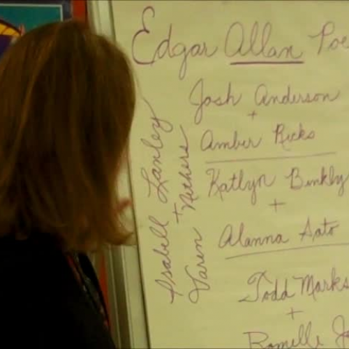 Nevermore book trailer from CHS