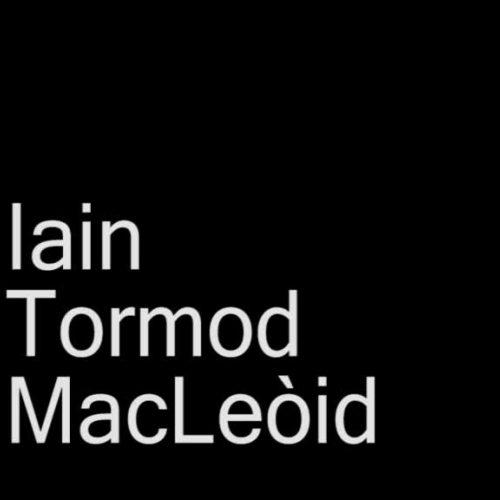 Agallamh: Iain Tormod MacLe?id