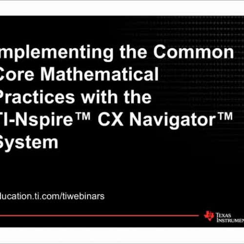 Implementing the Common Core Mathematical Pra