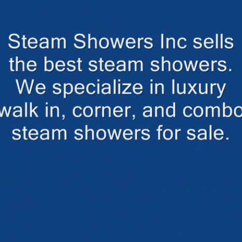 Combo Steam Showers