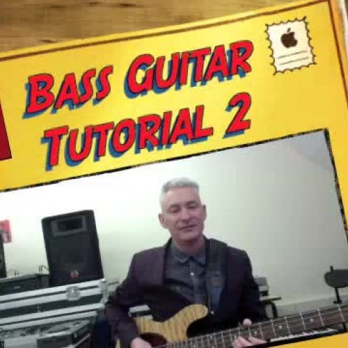 Bass Guitar Tutorial 2