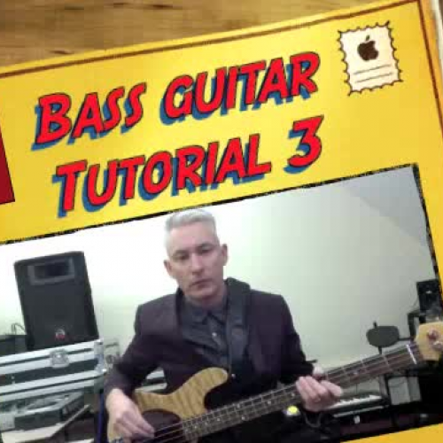 Bass guitar Tutorial 3