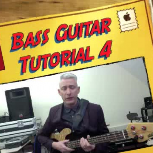 Bass Guitar Tutorial 4