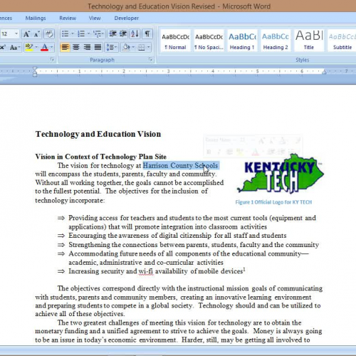 Hyperlinks in Word 2013