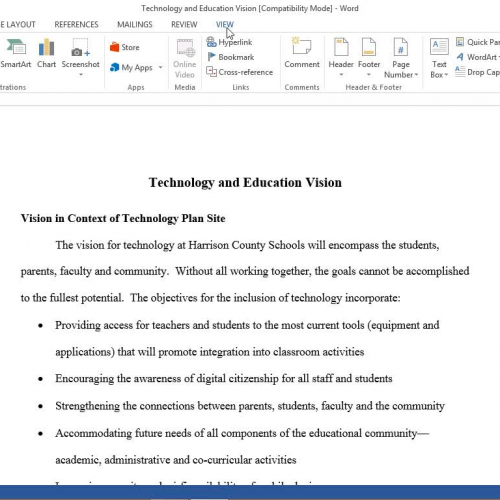 zoom and document properties