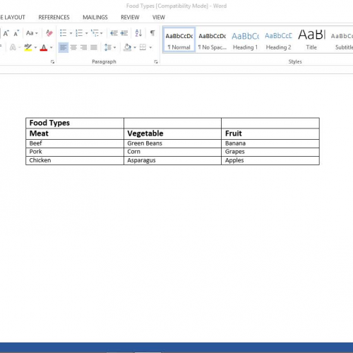 SmartArt Graphics in Word 2013