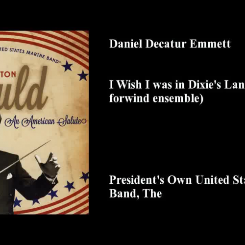 Daniel Decatur Emmett, I Wish I was in Dixie&