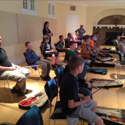 Fiddles at the Art Center