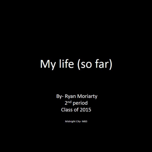 Ryan Moriarty 2nd period