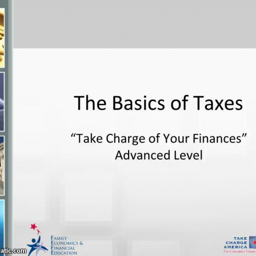 The Basics of Taxes - Part 1