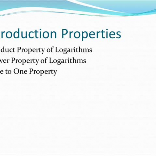 soloving logartihmic equIONS