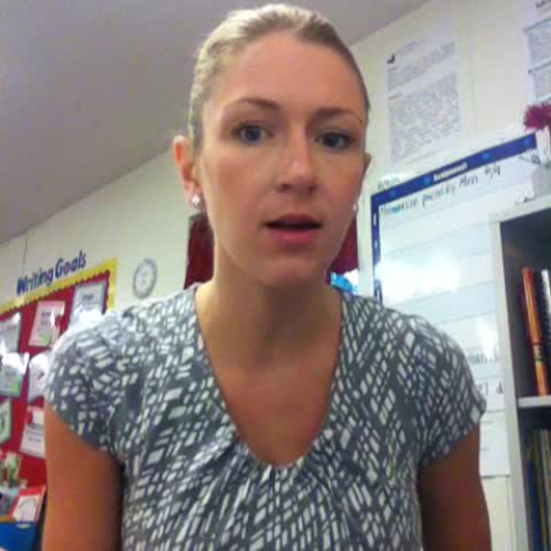 Ms. Vaughn Poem Reading