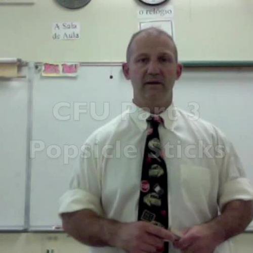 Pt. 3 CFU Popsicle Sticks