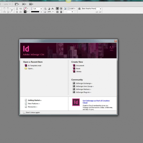 Indesign_Week 3 Tutorial