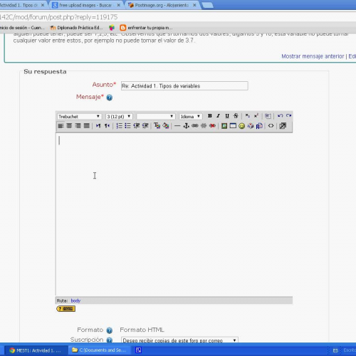 Subir im?genes al aula virtual UNAD