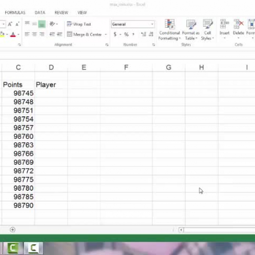 RoundDown function in Excel 2013