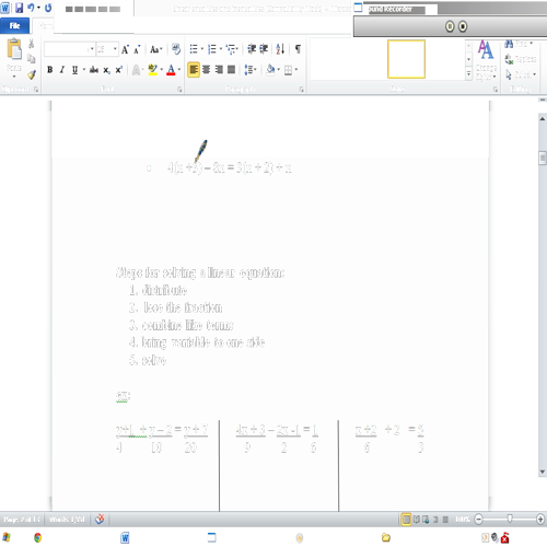 equalities, inequalities, and absolute value math051