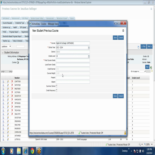 eSD Explore Webinar: Class Rank & Transcripts