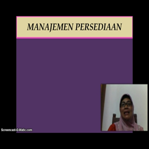 Penyajian Akun Persediaan