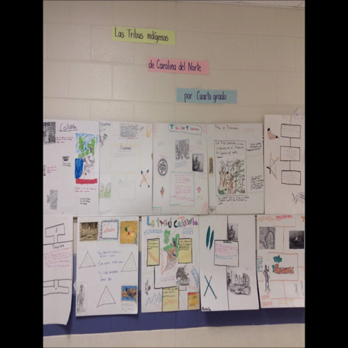 Spanish Immersion Fourth Grade lesson