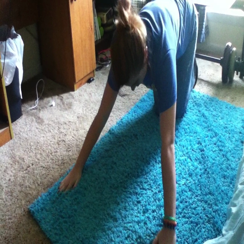 Push ups- Tracy Mick