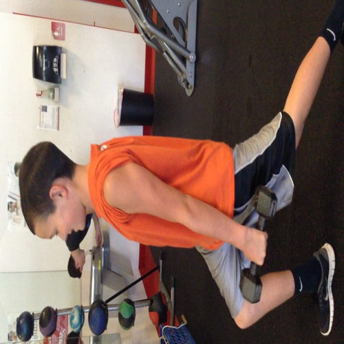 Bicep curls and Lunges for HOPE ONline