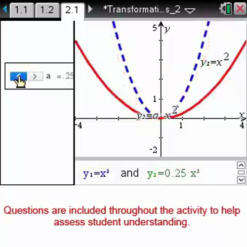 Transformations of Functions 2 [Math Nspired Preview Video]