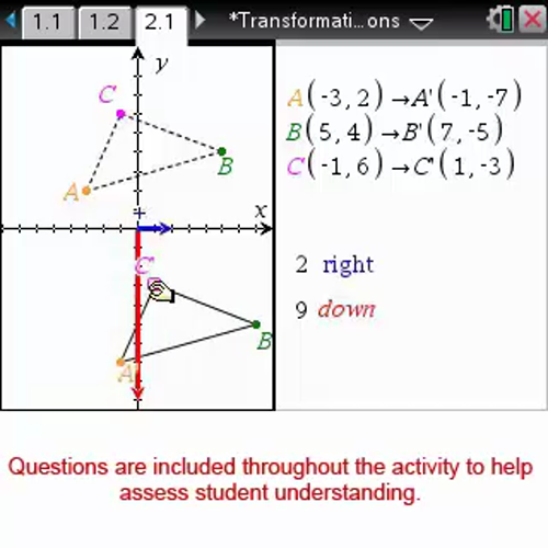 Transformations Translations [Math Nspired Preview Video]