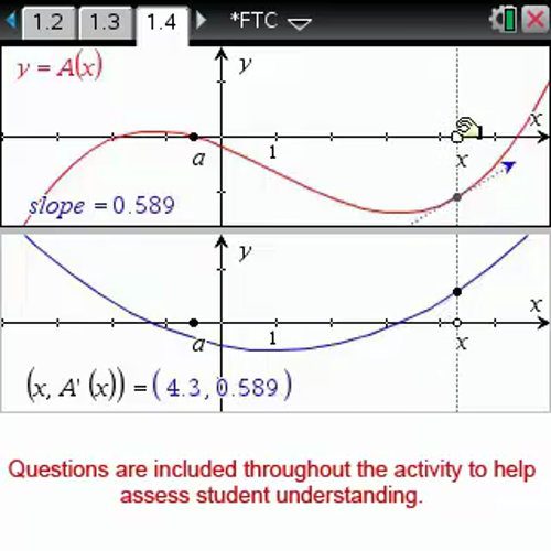 First Fundamental Theorem of Calculus [Math Nspired Preview Video]