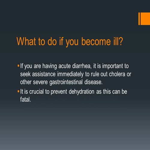 a  public service health announcement