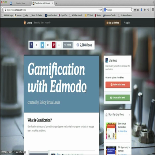 edmodo Login & Homescreen Overview